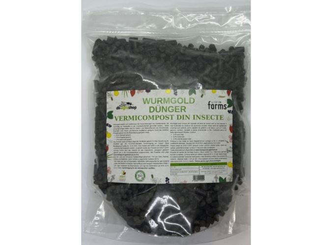 ingrasamant organic Vermicompost Wurmgold Dünger